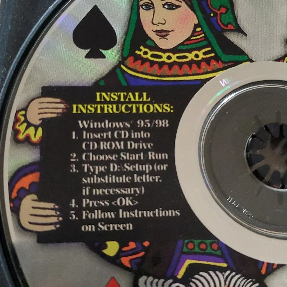 Solitare PC Windows 95/98 Game